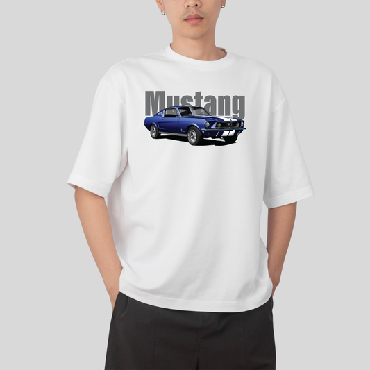 Mustang Oversized Classic T-Shirt – American Muscle Streetwear
