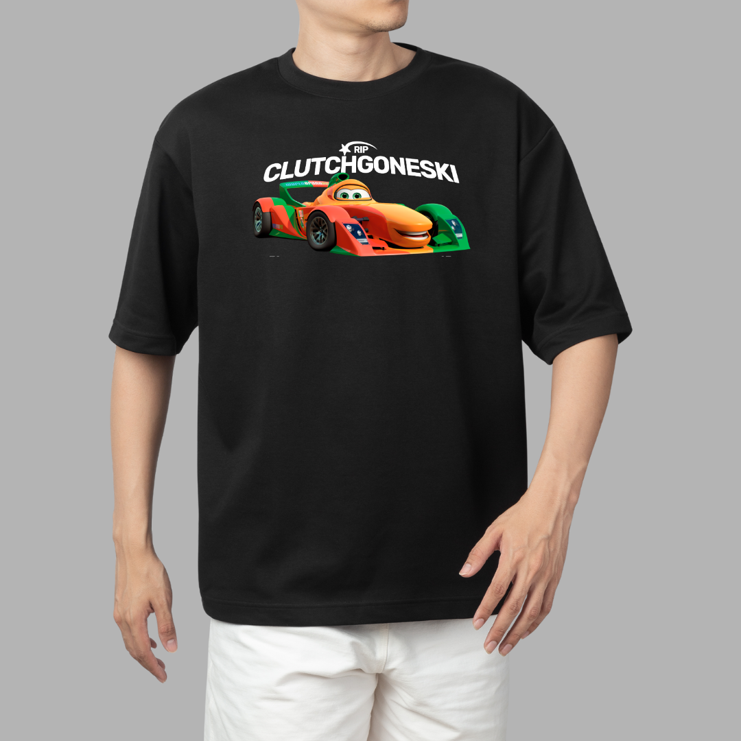 Clutchgoneski Racing Oversized T-Shirt | Premium Cotton