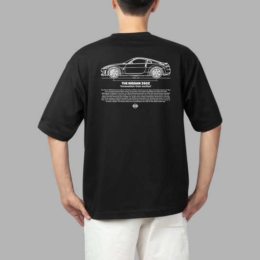 Premium Nissan Oversized T-Shirt – Car Enthusiast Edition