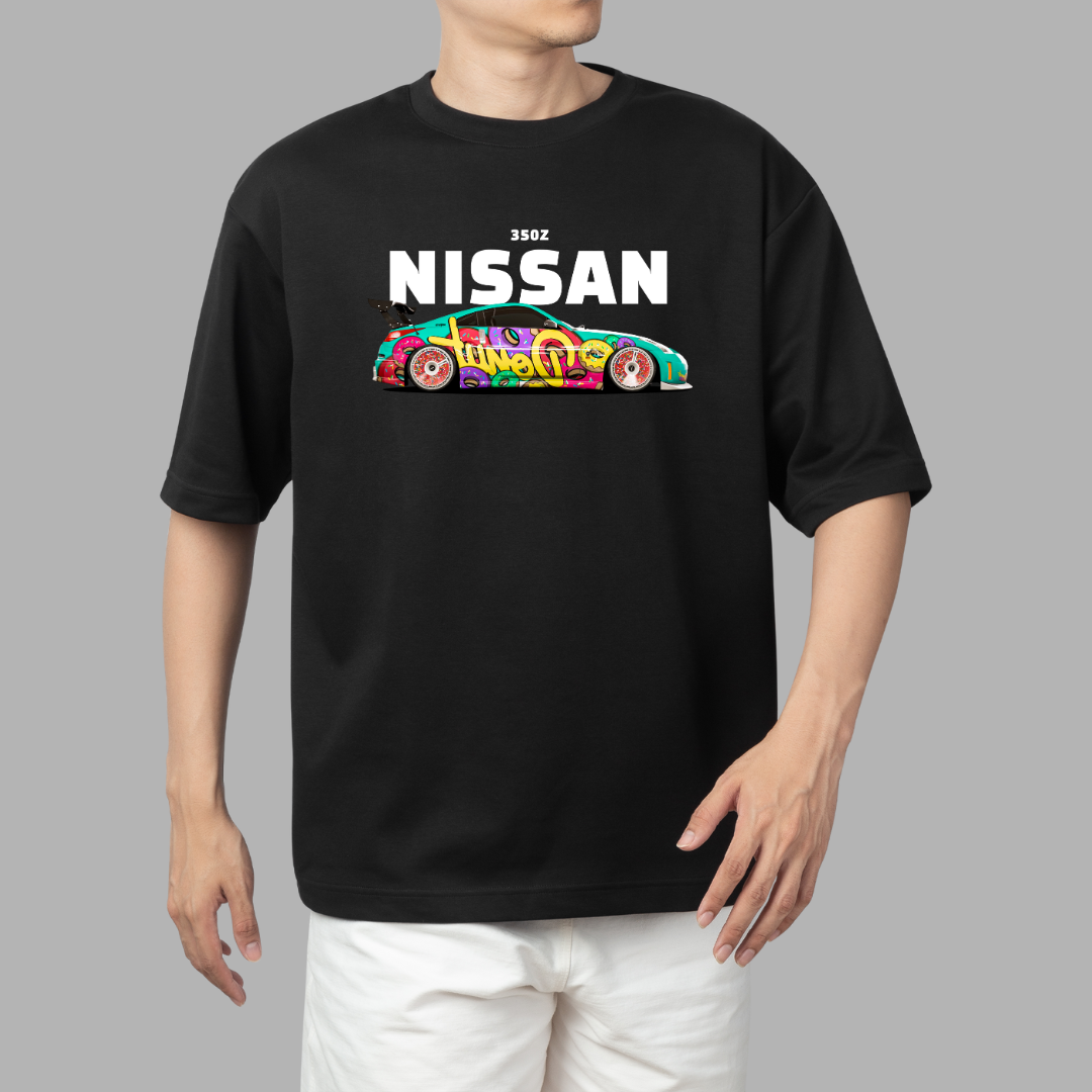Premium Nissan Oversized T-Shirt – Car Enthusiast Edition