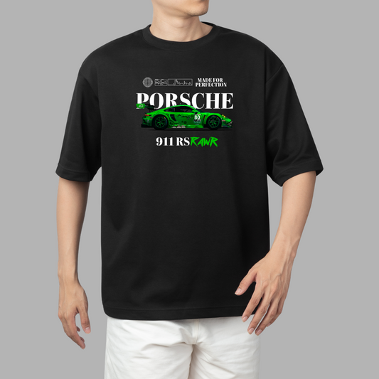 Porsche Oversized Fit T-Shirt | Luxury Car Streetwear